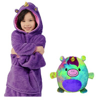New Lazy childrens pullover clothes HUGGLE PETS childrens pajamas pet shape pajamas