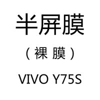 深灰色 VIVO Y75S 裸膜