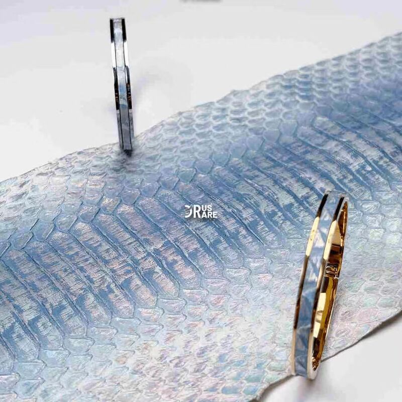 Titanium Steel Leather Bracelet, Handmade Snakeskin Bracelet, Niche Original Jewelry Gift (New Arrival)