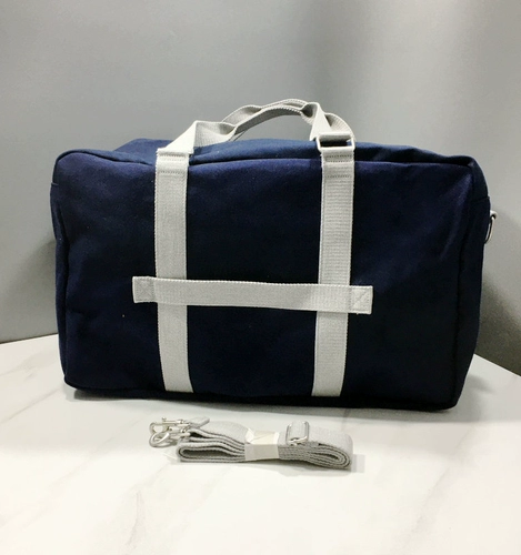 Мужская тканевая вместительная и большая багажная сумка для путешествий