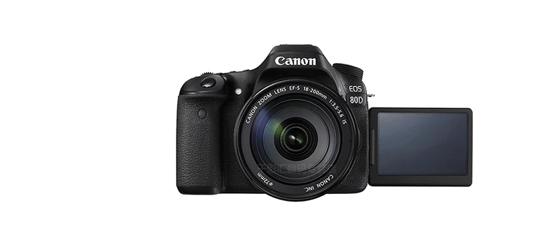 Máy ảnh DSLR kỹ thuật số HD độc lập Canon EOS 80D có thể được trang bị 18-135 18-200 - SLR kỹ thuật số chuyên nghiệp