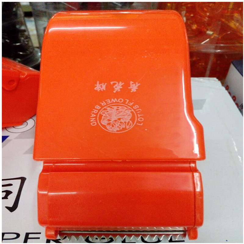 Lotus Brand 4 8CM Tape Cutter Sealing Tape Cutter Plastic Thickened Tape Holder