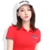 Áo thun nữ thể thao mùa hè dành cho nữ Áo phông cotton màu đen Thời trang công sở ngắn tay