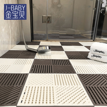 J-Babe bathroom anti-slip shower room hollowed-out anti-slip ground mat waterproof washroom Bathroom Toilet footbed