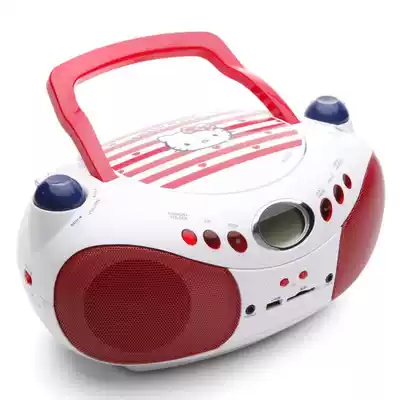 HelloKT-UB46 Portable CD player Student English learning machine Fetal teaching machine MP3 radio U disk