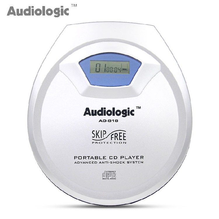 American Audiophase portable CD player Walkman CD plug-in machine supports English book teaching CD-ROM