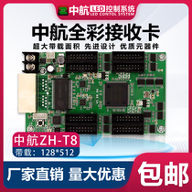 AVIC LED display full color receiving card control system ZH-T8 T12 T16 gigabit network port HUB-75