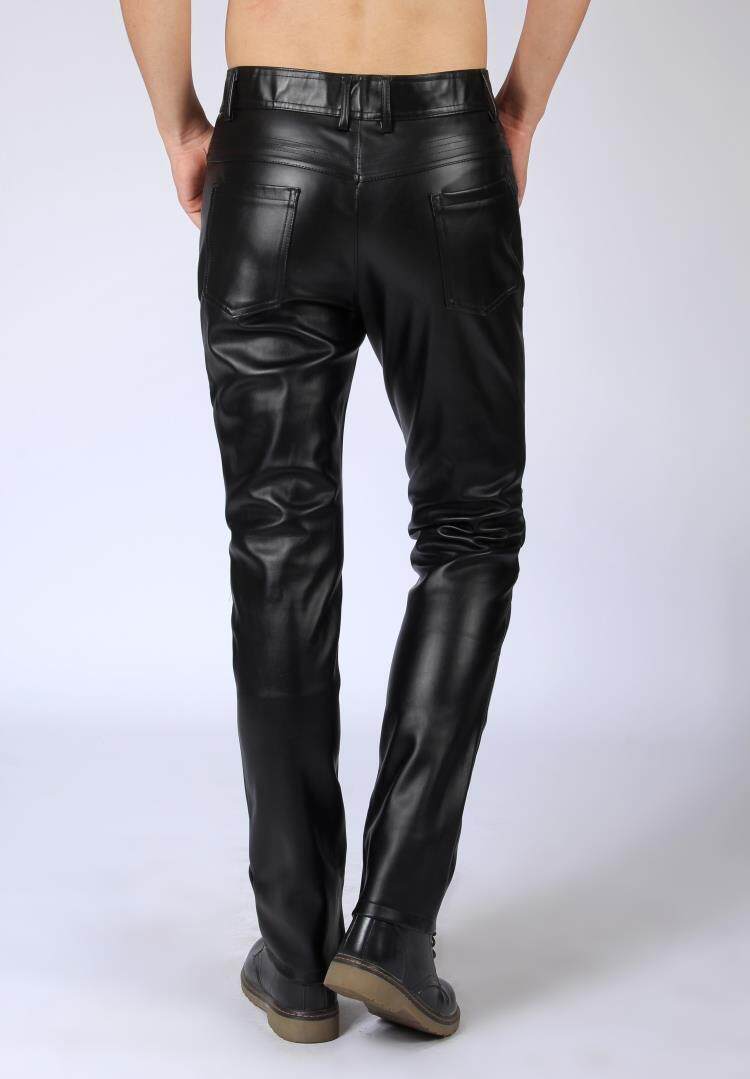 Pantalon cuir homme serré pour hiver - Ref 1480336 Image 12