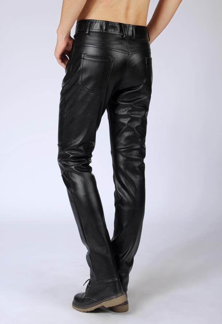 Pantalon cuir homme serré pour hiver - Ref 1480336 Image 10
