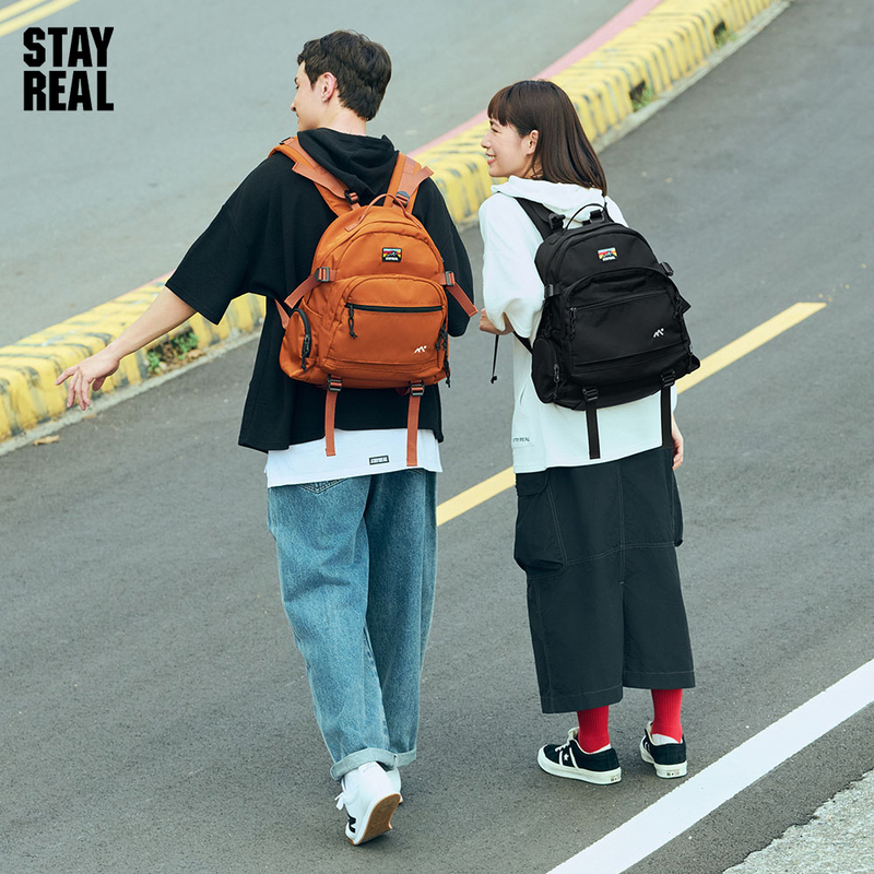 Stayreal Trendy Brand Stay Wild Trendy Backpack Unisex Backpack for Men and Women Casual Outdoor Street Style