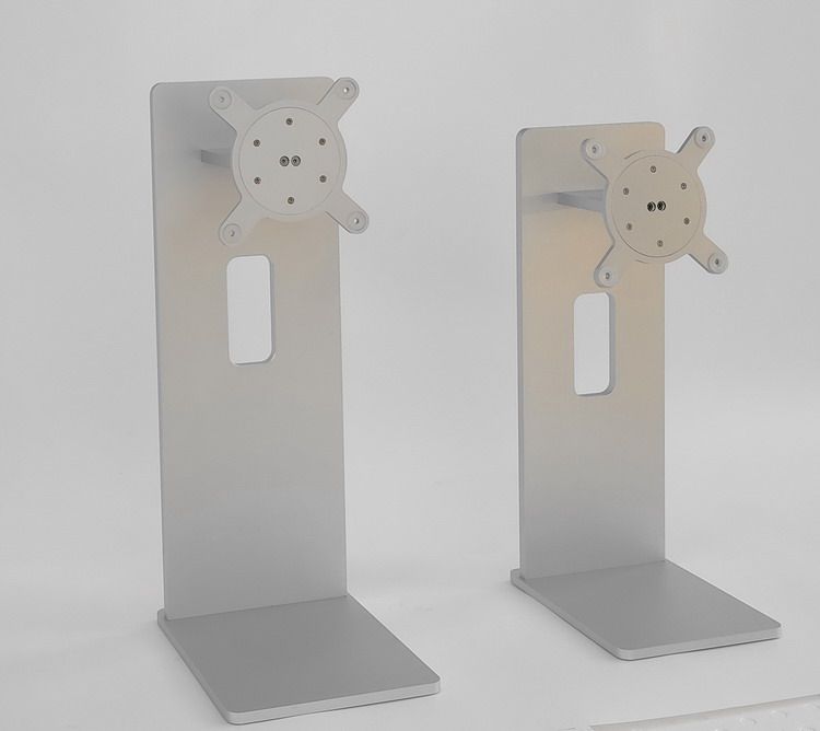 Kuycon 32-40 inch monitor universal base XDR style all aluminum alloy standard hole swivel bracket