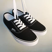 VANSget Authentic Fan Si Ge giày vải cổ điển giày nam skate giản dị Giày nữ Giày vải Wansi - Plimsolls