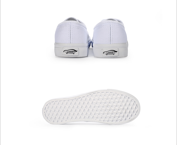 VANSget Authentic Fan Si Ge giày vải cổ điển giày nam skate giản dị Giày nữ Giày vải Wansi - Plimsolls giày thể dục