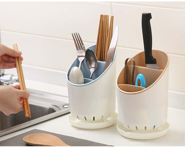Xả giá muỗng đũa đũa nhà bếp cung cấp nhỏ bộ phận lưu trữ giá lưu trữ đũa đũa ống - Thiết bị sân khấu đèn pha led 30w