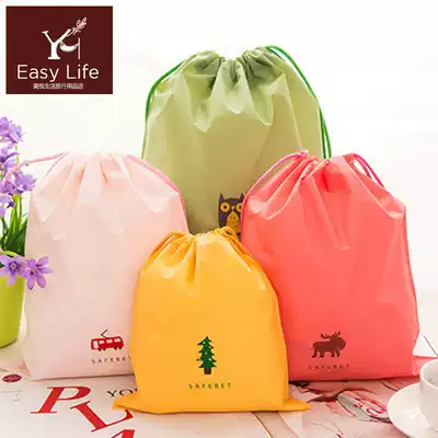 Travel storage bag Cute cartoon clothes clothing finishing bag bundle pocket Bundle pocket Underwear storage finishing travel