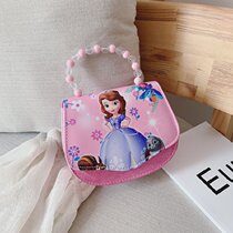 Frozen Girl Bag Little Girl Fashion Aisha Princess shoulder bag Cute Baby Sophia Hand bag