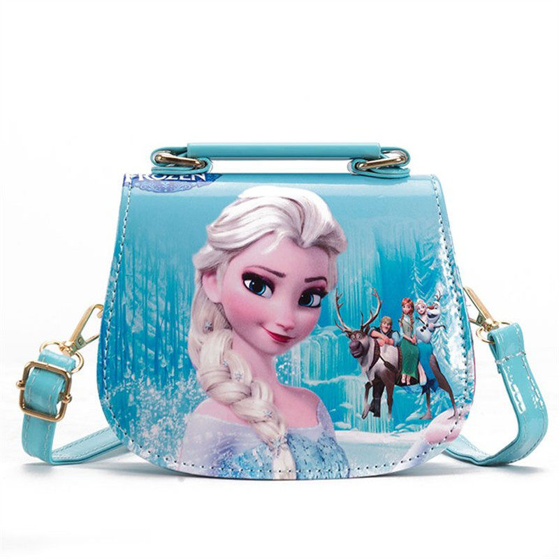 New 2021 children's small bag fashion Princess Aisha messenger bag cute Sophia girls portable shoulder bag