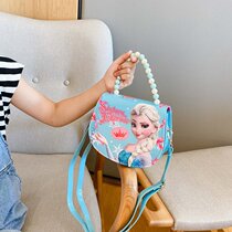 Net Red childrens bag 2020 New Tide ice princess shoulder bag little girl backpack foreign girl Hand bag