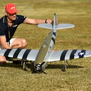 HM 1500MM P-47 Thế chiến II giống như một máy bay mô hình thực thụ máy bay điều khiển từ xa cánh cố định - Mô hình máy bay / Xe & mô hình tàu / Người lính mô hình / Drone