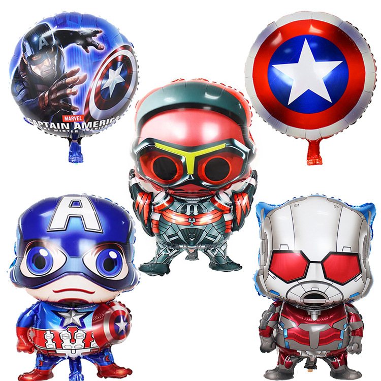 Children's birthday theme aluminum foil aluminum film balloon baby one-year-old boy birthday party party decoration scene layout