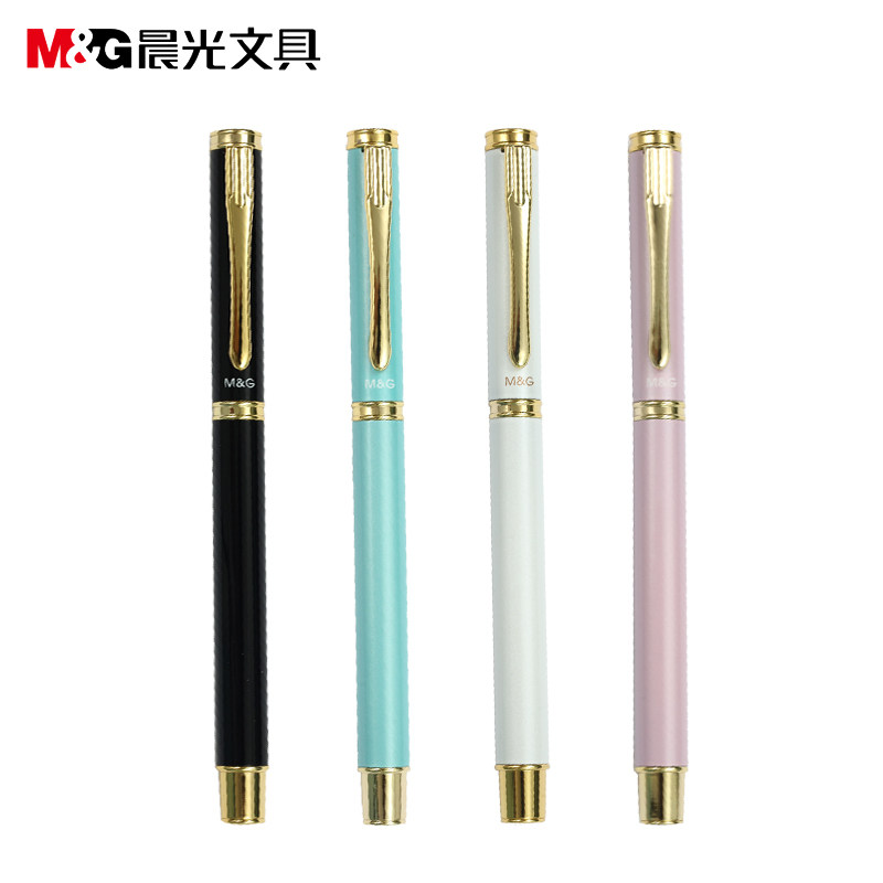Morning light pen for elementary school students with hard pen calligraphy and calligraphy special Baotou ink pen 43102 metal rod children beginner students with fountain pen ink suction machine 0-5mm adult single-supported gift pen