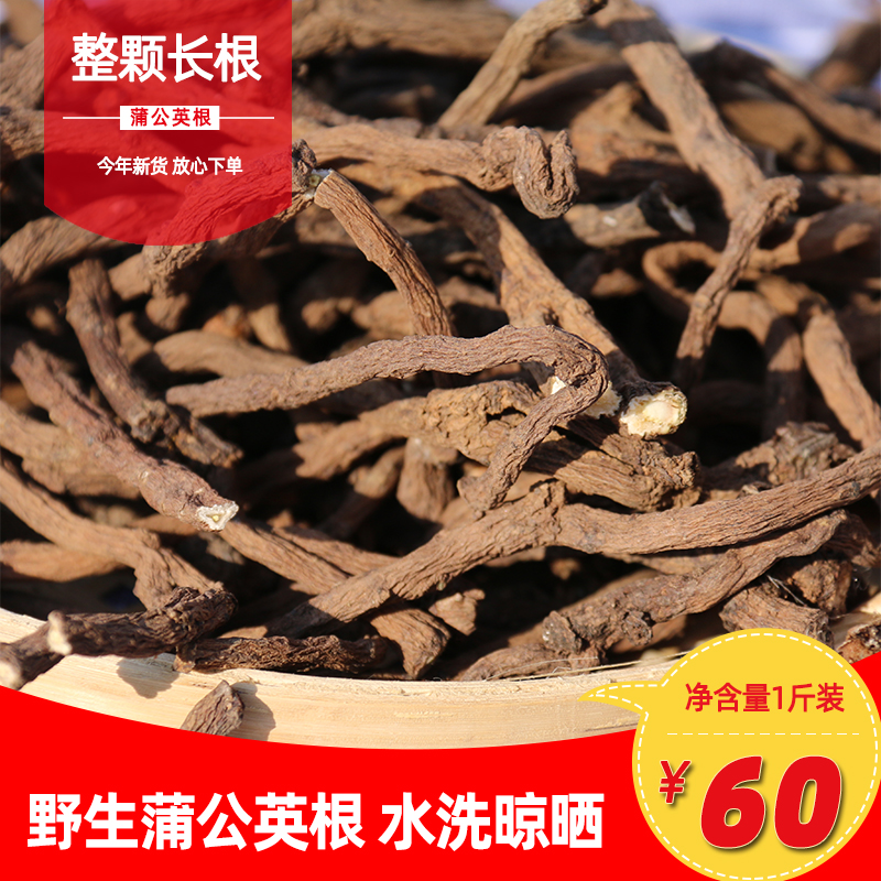 Whole Dandelion Root Tea Pure Natural Premium Wild mother-in-law with dried roots Dingshan Dandelion 500g