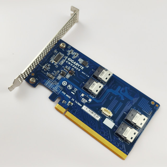 Gigabyte CNV3134 adapter card PCIE to four-port NVME U.2 expansion card FOR R282-Z96