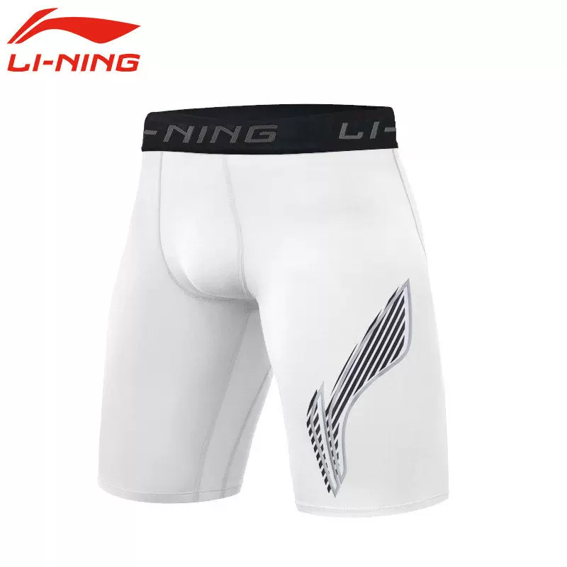 Шорты для зала Li Ning, спортивные штаны быстросохнущие для баскетбола, тренировки, облегающие, для бега