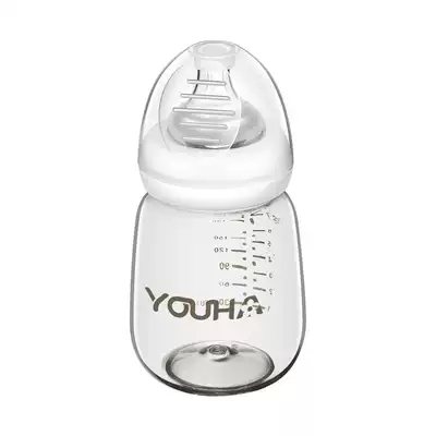 Youhe wide diameter PP bottle manual electric breast pump is suitable for baby bottle storage, resistant to falling, anti-flatulence and anti-flatulence