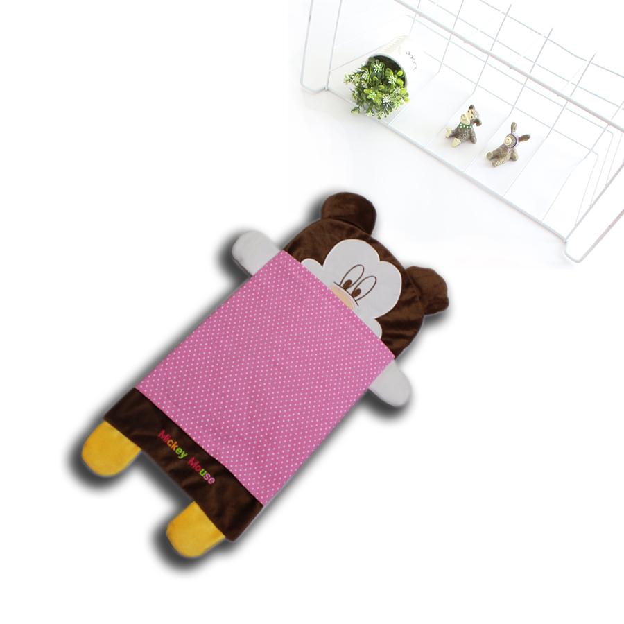 New Mitch child pillowcase 0-1-3-6 years old All cotton kindergarten Student pillowcase baby cartoon baby pillowcase