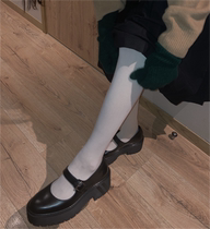 Black and gray spot UME-KOREA Korea BABY Dongdaemun Web solid color simple bottoming stockings