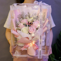 Net Red Star starry dry Bouquet Soap flower rose creative gift box Graduate Day gift to girlfriend girlfriends Mid-Autumn Festival