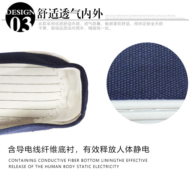 Защитная обувь 防静电鞋加厚工作鞋透气耐磨无尘鞋pu软底男女车间电子厂工厂通用 Qcfh