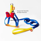 Собака белый снежный направление веревка цвета красочный живот мальчики для живота ремешок для животных, ходячий кошка, ходящая веревка для собак, лук