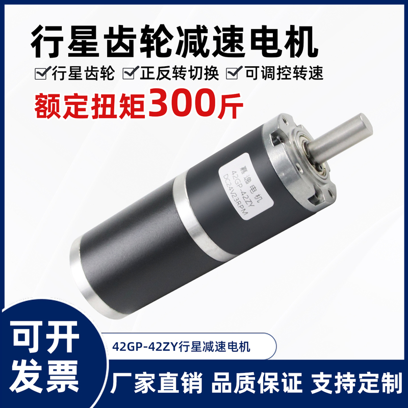 Planetary Gear 42Gp-42Zy Micro Dc Reduction Motor 12V 24V High Torque Adjustable Speed Electric Motor