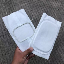 Stock old-style white kneecap outdoor sports training knee protection kneecap winter warm and cold proof protection