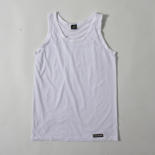 Дышащий, впитывающий пот жилет из чистого хлопка в американском стиле с двумя ребрами.