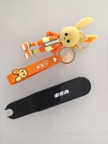 Genius Rabbit Keychain