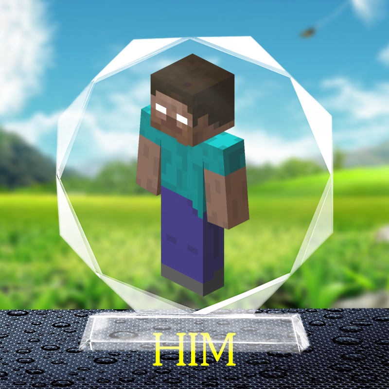 My world creative DIY birthday gift for boyfriend girl girlfriends custom crystal ornaments hand-made souvenirs