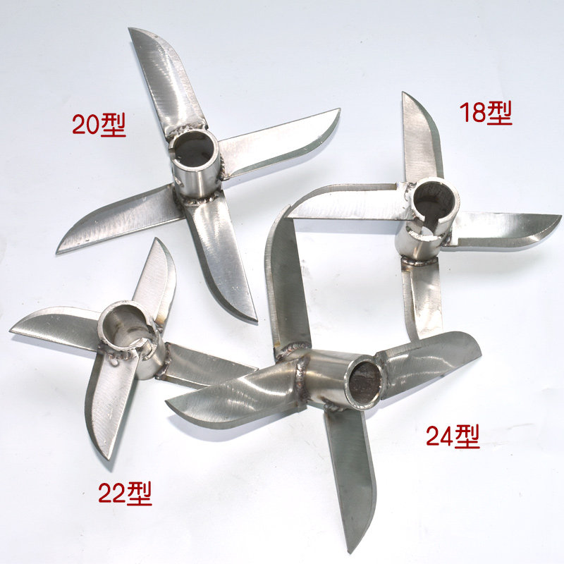 Meatball beater Commercial stainless steel cross blade 18 type 20 type 22 type 24 type beater blade accessories
