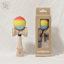 Street tale Japanese sword Jade kendama professional sword ball skill ball gradient color dream series matte paint