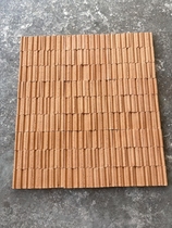 Galaxy retro clay concave and convex cement red handmade bricks cafe B&B wall tiles 295*330