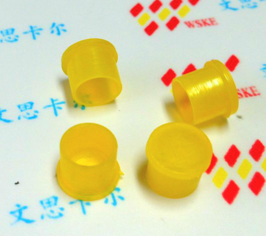 Straight beat SMA maternal head plastic dust cap dust cap insulation SMA yellow hat SMA connector protective cap