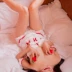 Phim hoạt hình Nhật Bản đồ lót sexy hai chiều tạp dề gợi cảm sexy kiệt sức người giúp việc hầu gái trang phục y tá cosplay - Cosplay