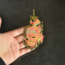 Features of Thai Buddha cards: handmade cards metal cards Phoenix Yu Fei can be placed in mobile phone cases