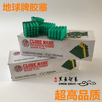 Earth brand 6MM rubber plug round head high quality 6mm screw rubber plug Green plastic expansion tube rubber plug Wall plug rubber plug