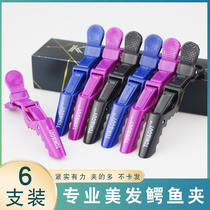 Hairdresdist Crocodile Clips Beauty Hair Clip Without Mark Clip Duckbill Clip Long Mouth Clip Bronzing Partition Tool Liu Haiclip