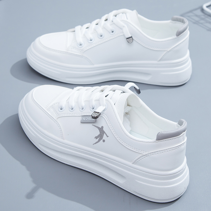 Jonidanlai Women's Shoes 2026 Summer New Genuine Leather Waterproof White Shoes Women's Soft-Soled Sneakers Casual Sneakers Jonidanlai Women's Shoes 2026 Summer New Genuine Leather Waterproof White Shoes Women's Soft-Soled Sneakers Casual Sneakers