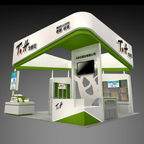 Exhibition raw space booth Special booth construction to provide wooden truss aluminum standard booth decoration services