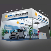 Shanghai truss booth construction Removable reusable truss structure special inkjet background board construction